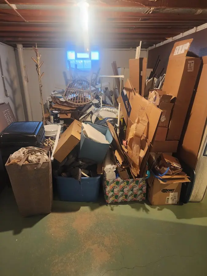 Roll-off dumpster container at job site for Roll Off Dumpster Rental in Miramar